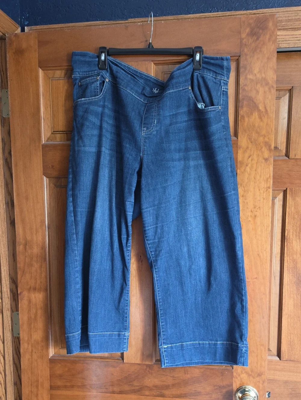 Style & Co. Dark Blue Cropped Women's Jeans